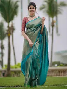 Aldwych Ethnic Motifs Woven Design Designer Banarasi Saree