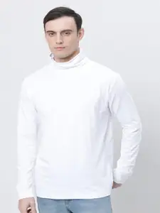 Kryptic High Neck Pure Cotton T-shirt
