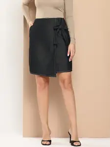 Chemistry Chambray Wrap Skirt