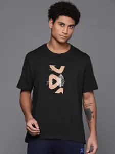 HRX by Hrithik Roshan Pure Cotton Printed Yoga T-Shirt