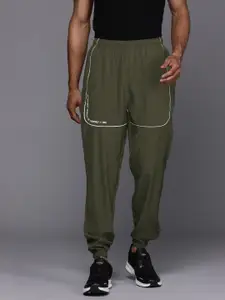 HRX by Hrithik Roshan Men Contrast Piping Detail Relaxed Fit Joggers