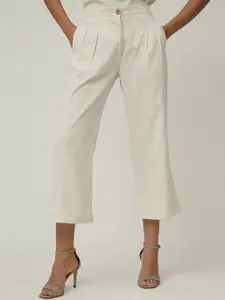 Saltpetre V-Neck Top With Trousers