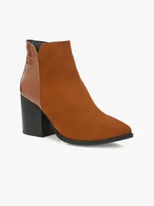 MISEEN Women Block Heeled Boots