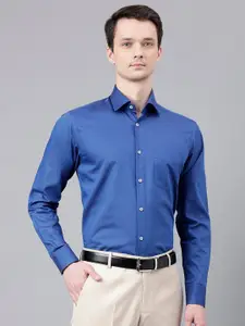 Richlook Standard Regular Fit Cotton Opaque Formal Shirt
