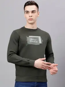 Richlook Typography Printed Pullover