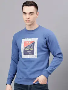 Richlook Men Blue Sweatshirt