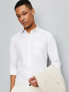 max Spread Collar Pure Cotton Formal Shirt