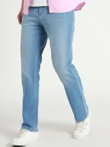 Dennis Lingo Men Straight Fit Light Fade Clean Look Jeans