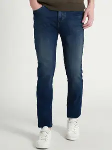 Dennis Lingo Men Clean Look Mid-Rise Cotton Tapered Fit Jeans