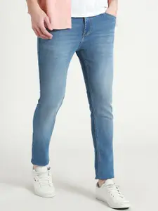 Dennis Lingo Men Slim Fit Light Fade Clean Look Jeans