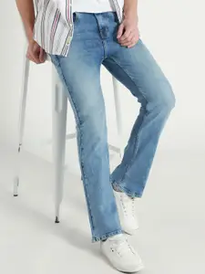 Dennis Lingo Men Mid Rise Cotton Stretchable Bootcut Jeans