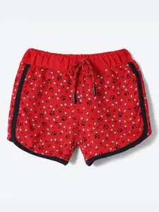 2Bme Girls Red Shorts