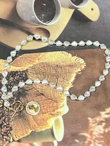 Krelin Gold-Plated Stone-Studded Necklace