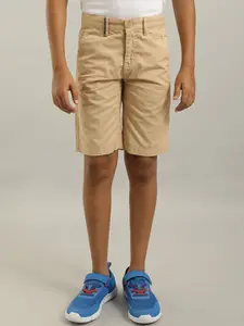Indian Terrain Boys Mid Rise Pure Cotton Shorts