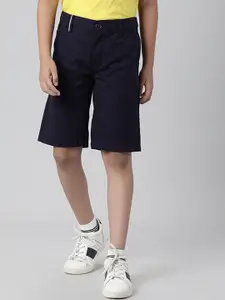 Indian Terrain Boys Navy Blue Outdoor Fashion Shorts