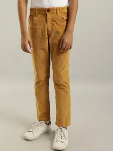 Indian Terrain Boys Yellow Trousers