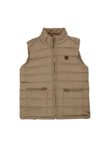 Gini and Jony Boys Mock Collar Puffer Jacket