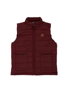 Gini and Jony Boys Mock Collar Puffer Jacket