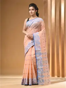 Arhi Ethnic Woven Design Pure Cotton Taant Saree