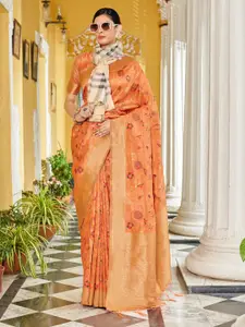Riwazo Silk Blend Banarasi Saree