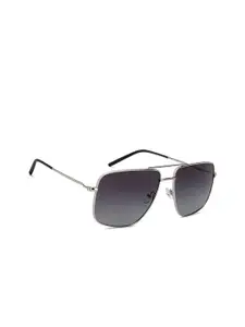 John Jacobs Men Aviator Sunglasses with Polarised and UV Protected Lens 212585