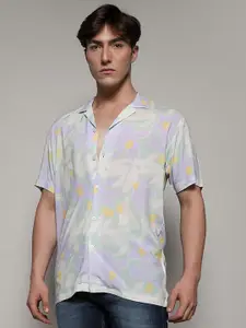 Campus Sutra Men Multicoloured Classic Printed Casual Shirt