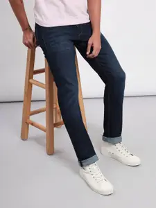 Lee Men Rodeo Straight Fit Clean Look Whiskers Stretchable Jeans