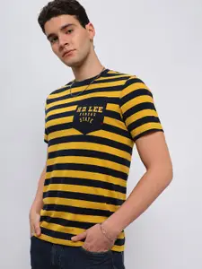 Lee Striped Slim Fit Cotton T-Shirt