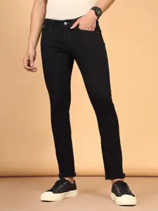 Wrangler Men Vegas Skinny Fit Low-Rise Stretchable Jeans