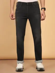 Wrangler Men  High Rise Straight Fit Stretchable Jeans