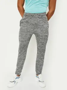 max Men Self Design Cotton Sports Track Pants