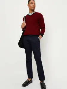 max Men Mid-Rise Regular Fit Chinos