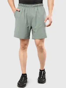 FUAARK Men Olive Green Typography Training or Gym Sports Shorts with Antimicrobial Technology