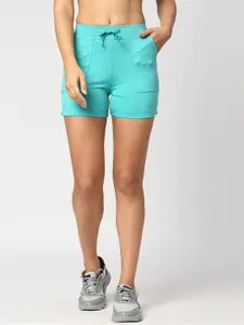 LAASA  SPORTS Women Slim Fit Dri-Fit Sports Shorts