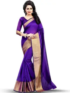 RadadiyaTRD Purple Designer Saree