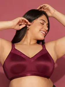 Nykd Plus Size Non Padded Full Coverage Everyday Bra With All Day Comfort