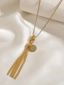 VIEN Gold-Plated Stainless Steel Necklace