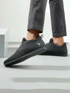 U.S. Polo Assn. Men Warren 2.0 Blk Casual Lace Up Shoes