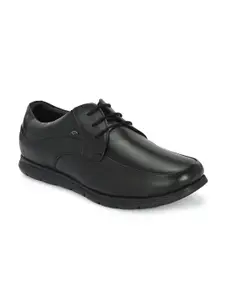 Egoss Men Textured Formal Derbys Shoes
