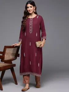 Indo Era Ethnic Motifs Embroidered Kurta