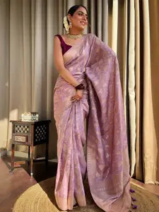bansari textiles Pure Silk Designer Banarasi Saree
