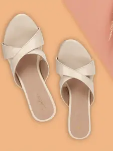 Picktoes Open Toe Block Heels