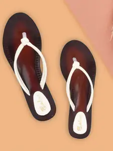 Picktoes Open Toe Leather Block Heels