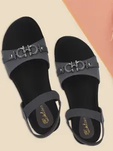 Picktoes Open Toe Flats