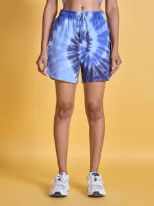 Nykd Women Tie & Dye Pure Cotton Shorts