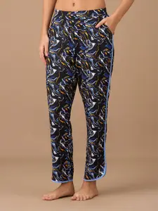 Nykd Women Printed Relaxed Fit Lounge Pants