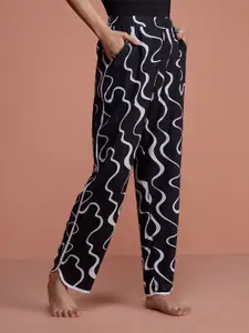 Nykd Women Sleep In Step Out Lounge Pants