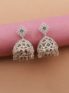 Mirana Green American Diamond Earrings