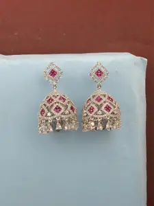 Mirana Red American Diamond Earrings