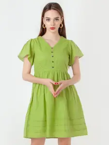 Zink London Green Dress